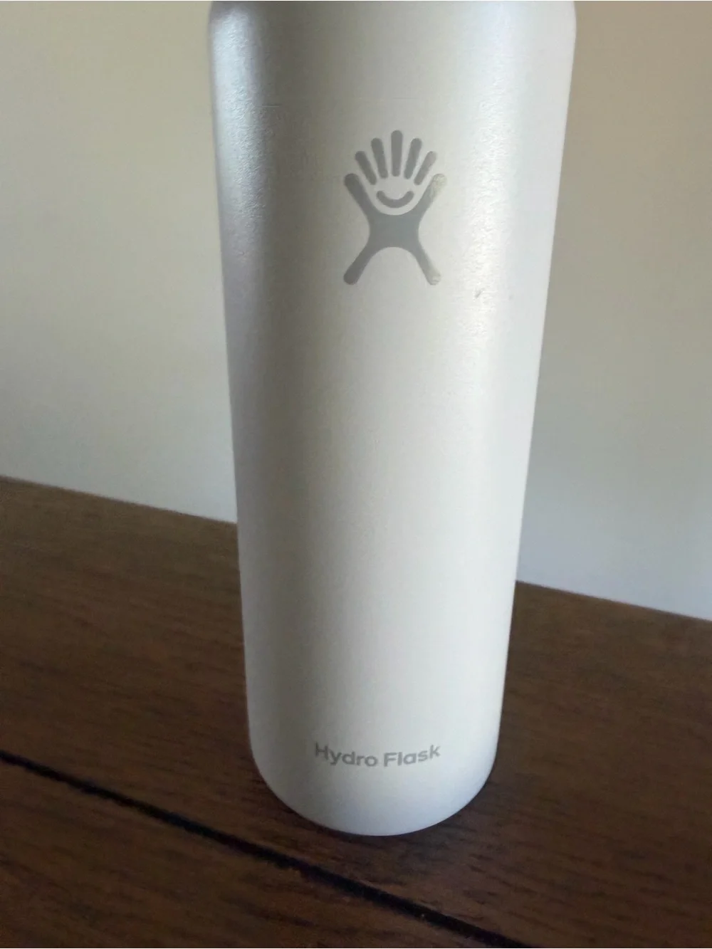 New Hydro Flask Insulated 21 oz Birch Grey Water Bottle with Flex Cap